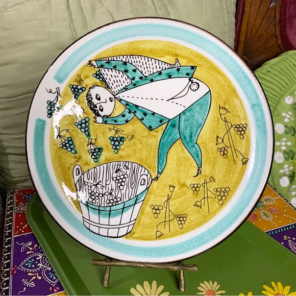 Vintage Other - Luzern Handarbeit Ceramic Plate